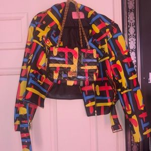 Jacket and purse set